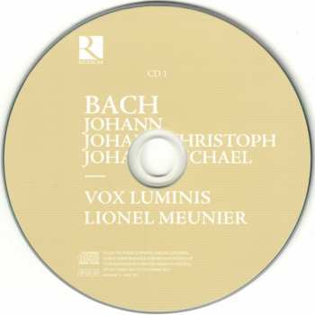 2CD/Set di cofanetti Johann Christoph Bach: Bach Motetten