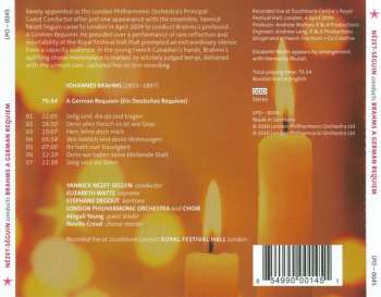 CD Johannes Brahms: A German Requiem