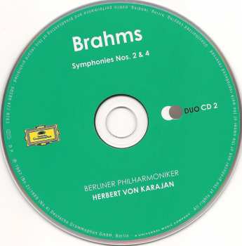 2CD Berliner Philharmoniker: Symphonies Nos. 1-4