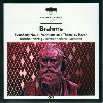 4CD/Set di cofanetti Johannes Brahms: Complete Symphonies