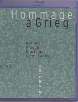 Blu-ray/SACD Johannes Brahms: Dena Piano Duo - Hommage A Grieg (blu-ray Audio & Sacd)