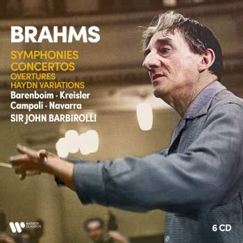 6CD Johannes Brahms: Die Symphonien & Konzerte