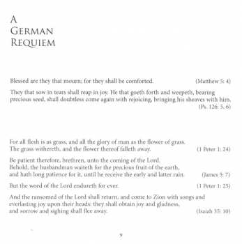 CD Johannes Brahms: Ein Deutsches Requiem