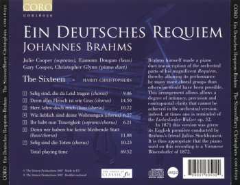 CD Johannes Brahms: Ein Deutsches Requiem