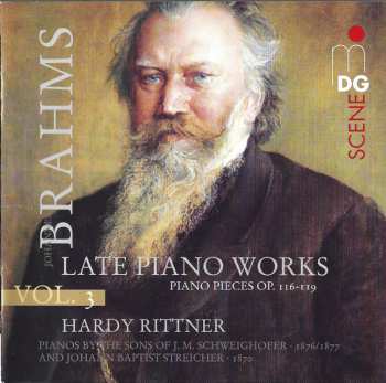SACD Johannes Brahms: Vol. 3: Late Piano Works - Piano Pieces Op. 116-119