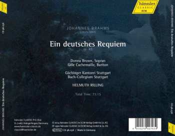 CD Johannes Brahms: Ein Deutsches Requiem