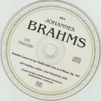 2CD Ondřej Kukal: Double Concerto for Violin and Cello in A Minor, Op. 102 / Piano Concerto No. 1 in D Minor, Op. 15