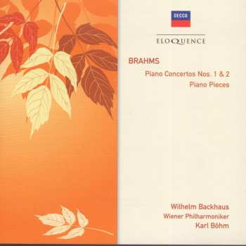 2CD Johannes Brahms: Klavierkonzerte Nr.1 & 2