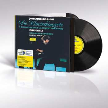 2LP Johannes Brahms: Klavierkonzerte Nr.1 & 2 (180g / Limitierte & Nummerierte Auflage)