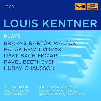 10CD Johannes Brahms: Louis Kentner Plays