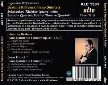CD César Franck: Piano Quintets (Legendary Performances)