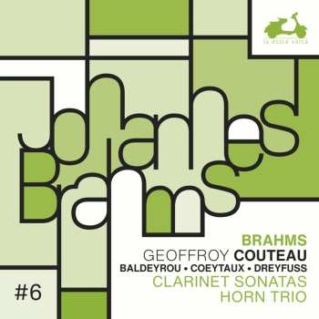 CD Johannes Brahms: Sonaten Für Klarinette & Klavier Op.120 Nr.1 & 2