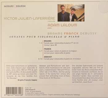 CD César Franck: Sonates Pour Violoncelle & Piano