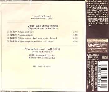 CD Johannes Brahms: Symphonie No. 4