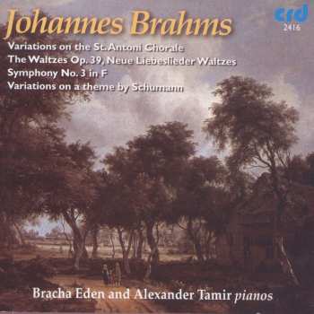 2CD Johannes Brahms: Symphonie Nr.3 Für 2 Klaviere