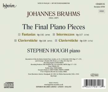CD Johannes Brahms: The Final Piano Pieces