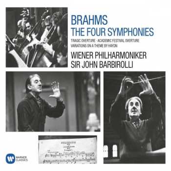 3CD/Set di cofanetti Johannes Brahms: The Four Symphonies, Tragic Overture, Academic Festival Overture, Variations On A Theme By Haydn