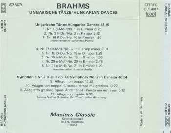 CD Johannes Brahms: Ungarische Tänze = Hungarian Dances / Symphonie Nr. 2 = Symphony No. 2