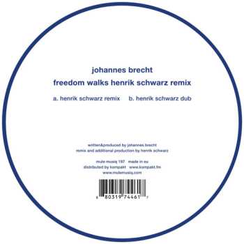 Album Johannes Brecht: Freedom Walks Henrik Schwarz Remix