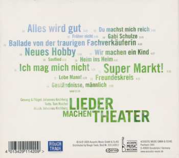 CD Johannes Kirchberg: Über Die Verhältnisse