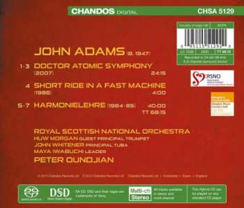 SACD John Adams: Harmonielehre / Doctor Atomic Symphony / Short Ride In A Fast Machine