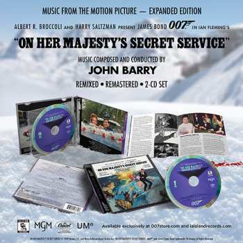 2CD John Barry: On Her Majesty's Secret Service (Music From The Motion Picture - Expanded Edition) LTD