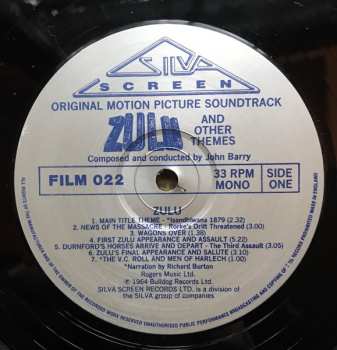 LP John Barry: Zulu (Original Motion Picture Sound Track & Other Themes)