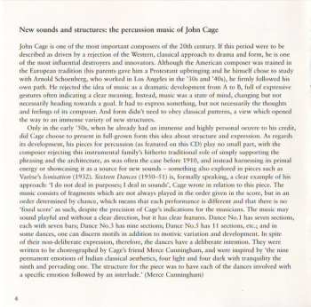 2CD John Cage: Music For Piano And Percussion
