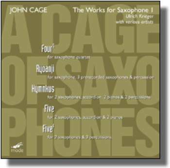 CD John Cage: The Works For Saxophone 1