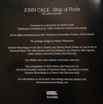3CD/Set di cofanetti John Cale: Ship Of Fools (The Island Albums)