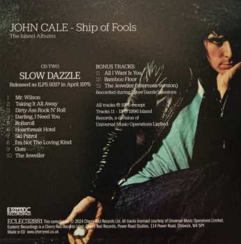 3CD/Set di cofanetti John Cale: Ship Of Fools (The Island Albums)