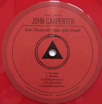 LP John Carpenter: Lost Themes III: Alive After Death LTD