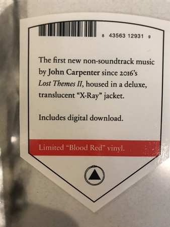 LP John Carpenter: Skeleton LTD | CLR