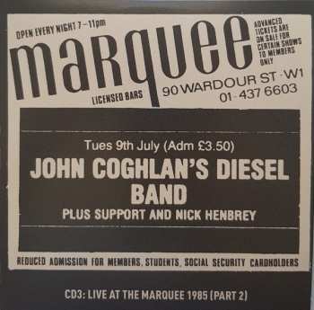 3CD/Set di cofanetti John Coghlan's Diesel: Flexible Friends