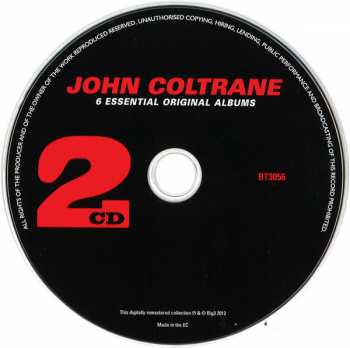 3CD John Coltrane: 6 Essential Original Albums