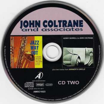 2CD John Coltrane And Associates: Four Classic Albums Plus