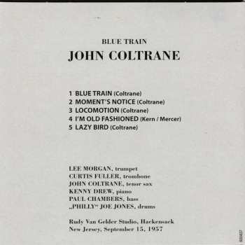 LP John Coltrane: Blue Train LTD | NUM | CLR