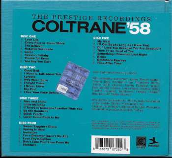 5CD/Set di cofanetti John Coltrane: Coltrane '58: The Prestige Recordings