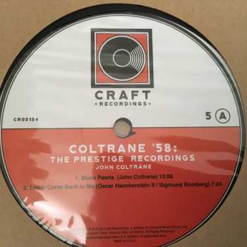 8LP/Set di cofanetti John Coltrane: Coltrane '58: The Prestige Recordings