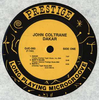 LP John Coltrane: Dakar