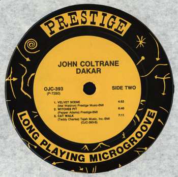 LP John Coltrane: Dakar