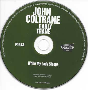 4CD/Set di cofanetti John Coltrane: Early Trane