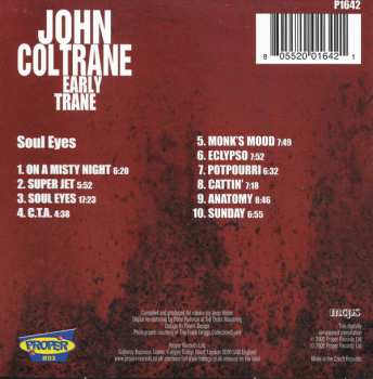 4CD/Set di cofanetti John Coltrane: Early Trane