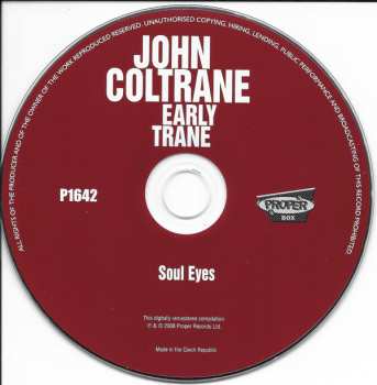 4CD/Set di cofanetti John Coltrane: Early Trane