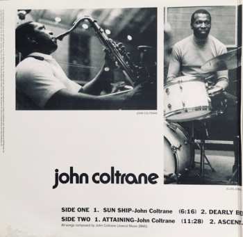 LP John Coltrane: Sun Ship LTD