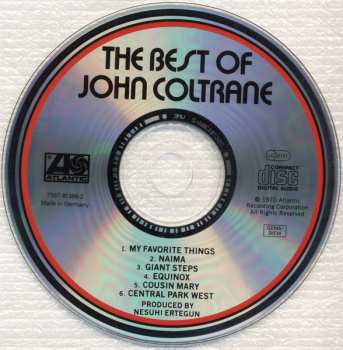 CD John Coltrane: The Best Of John Coltrane