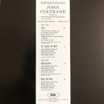 5CD/Set di cofanetti John Coltrane: Timeless Classic Albums Impressions