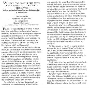 CD John Cougar Mellencamp: The Best That I Could Do (1978-1988)