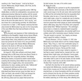 CD John Cougar Mellencamp: The Best That I Could Do (1978-1988)