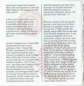 CD John D. Loudermilk: Sittin' In The Balcony